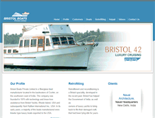 Tablet Screenshot of bris-boat.com